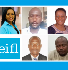 Collage of photos showing portraits of the 5 IYALI 2023 participants., 