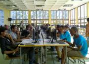 Students at Addis Ababa University Library