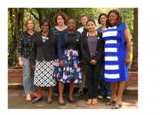 A group of women trainers who took part in the EIFL open science train-the-trainers workshop in Ethiopia in June 2017.