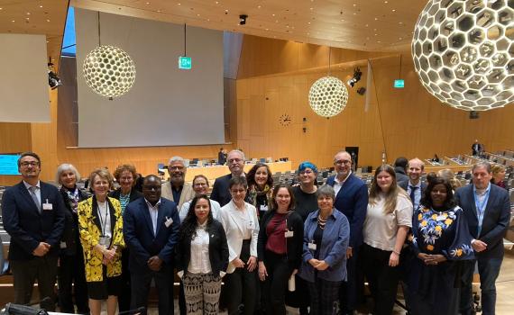 Members of the Access to Knowledge Coalition from Africa, Europe, North and South America at WIPO SCCR/44