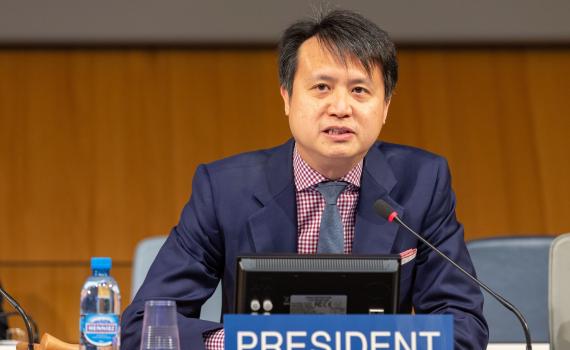 The new Director General of WIPO, Mr Daren Tang.