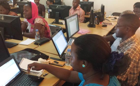 Bagamoyo workshop participants get to grips with ICT Bagamoyo workshop participants get to grips with ICT