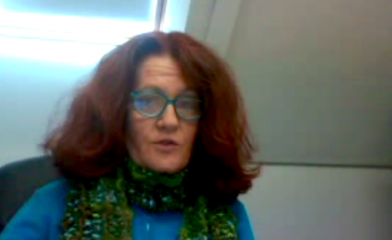 Associate Professor Laura Czerniewicz (Director, OpenUCT Initiative, The Centre for Educational Technology at the University of Cape Town (UCT) speaks during the webinar about how OERs are a part of a broader open movement and institutional context.