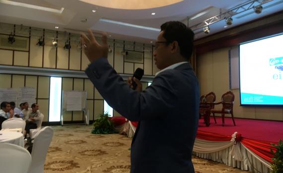 Wanna Net, EIFL Copyright Coordinator in Cambodia presents the Marrakesh Treaty at a national workshop to design Cambodia’s strategic plan on disability 2019-2023. Wanna Net, EIFL Copyright Coordinator in Cambodia presents the Marrakesh Treaty at a national workshop to design Cambodia’s strategic plan on disability 2019-2023.