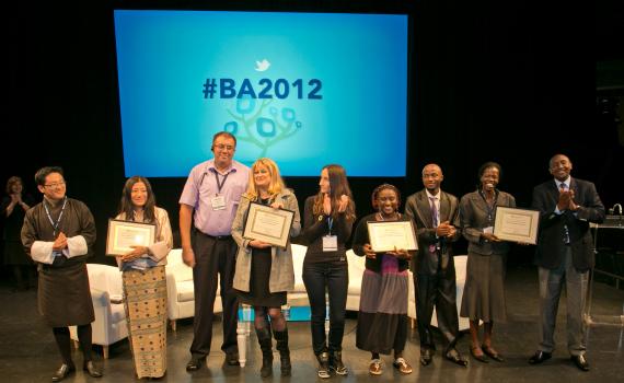 Award presentation during Beyond Access 2012 of five public and community libraries who won grants of US$10,000. Award presentation during Beyond Access 2012 of five public and community libraries who won grants of US$10,000.