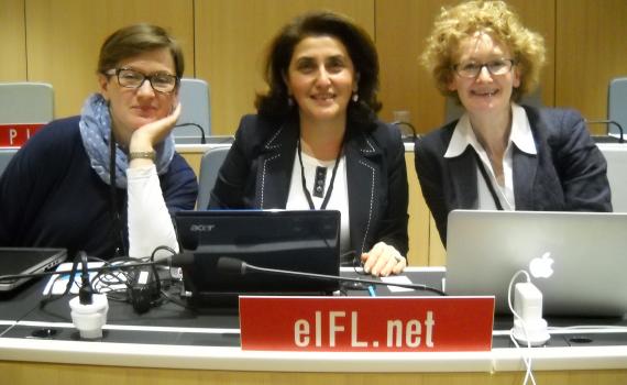 The EIFL team at SCCR/29 Phote of the EIFL team at SCCR/29